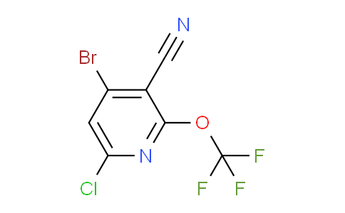AM100270 | 1804604-45-2 | 4-Bromo-6-chloro-3-cyano-2-(trifluoromethoxy)pyridine