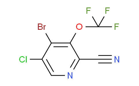 AM100278 | 1806002-42-5 | 4-Bromo-5-chloro-2-cyano-3-(trifluoromethoxy)pyridine