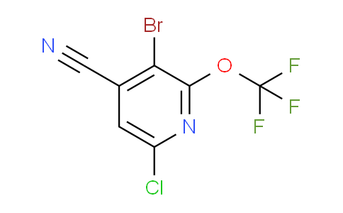 AM100280 | 1804538-40-6 | 3-Bromo-6-chloro-4-cyano-2-(trifluoromethoxy)pyridine