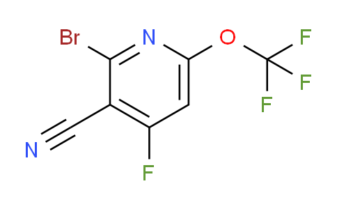AM100281 | 1806171-16-3 | 2-Bromo-3-cyano-4-fluoro-6-(trifluoromethoxy)pyridine