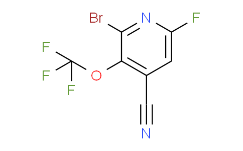 AM100288 | 1806106-34-2 | 2-Bromo-4-cyano-6-fluoro-3-(trifluoromethoxy)pyridine