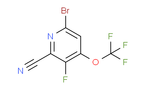 AM100293 | 1804646-46-5 | 6-Bromo-2-cyano-3-fluoro-4-(trifluoromethoxy)pyridine