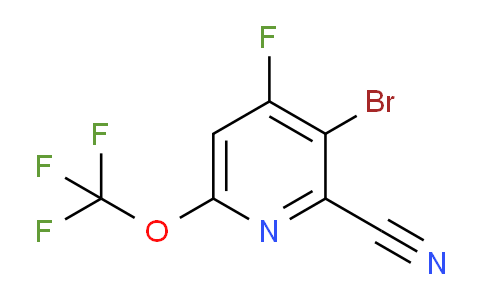 AM100295 | 1804671-83-7 | 3-Bromo-2-cyano-4-fluoro-6-(trifluoromethoxy)pyridine