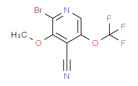 AM100311 | 1804647-40-2 | 2-Bromo-4-cyano-3-methoxy-5-(trifluoromethoxy)pyridine