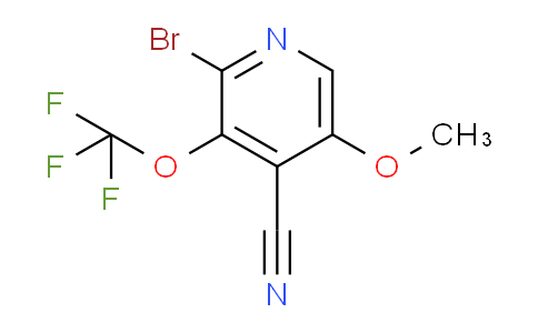 2-Bromo-4-cyano-5-methoxy-3-(trifluoromethoxy)pyridine
