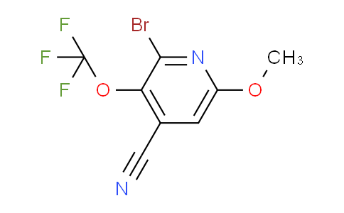 AM100313 | 1804387-94-7 | 2-Bromo-4-cyano-6-methoxy-3-(trifluoromethoxy)pyridine