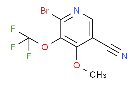 2-Bromo-5-cyano-4-methoxy-3-(trifluoromethoxy)pyridine