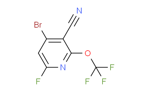 AM100318 | 1806012-02-1 | 4-Bromo-3-cyano-6-fluoro-2-(trifluoromethoxy)pyridine