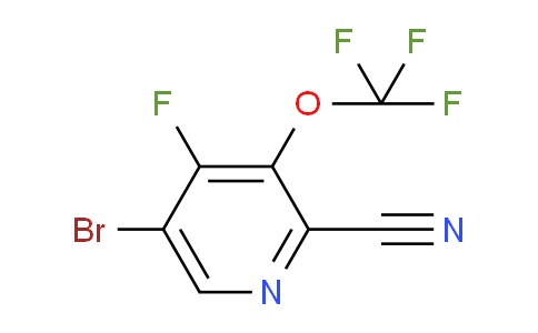 AM100320 | 1806106-60-4 | 5-Bromo-2-cyano-4-fluoro-3-(trifluoromethoxy)pyridine