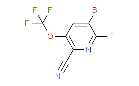 AM100321 | 1804387-42-5 | 3-Bromo-6-cyano-2-fluoro-5-(trifluoromethoxy)pyridine