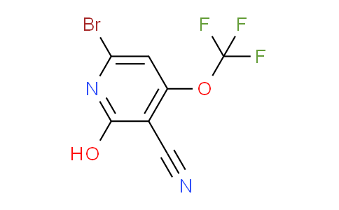 6-Bromo-3-cyano-2-hydroxy-4-(trifluoromethoxy)pyridine