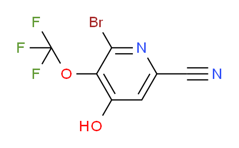 2-Bromo-6-cyano-4-hydroxy-3-(trifluoromethoxy)pyridine