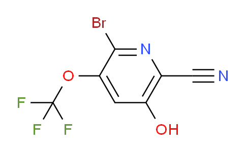 AM100333 | 1804672-05-6 | 2-Bromo-6-cyano-5-hydroxy-3-(trifluoromethoxy)pyridine