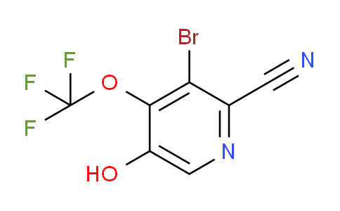 AM100335 | 1803664-35-8 | 3-Bromo-2-cyano-5-hydroxy-4-(trifluoromethoxy)pyridine