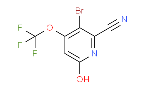 AM100336 | 1806012-16-7 | 3-Bromo-2-cyano-6-hydroxy-4-(trifluoromethoxy)pyridine