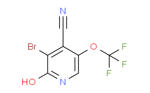 AM100337 | 1804387-56-1 | 3-Bromo-4-cyano-2-hydroxy-5-(trifluoromethoxy)pyridine