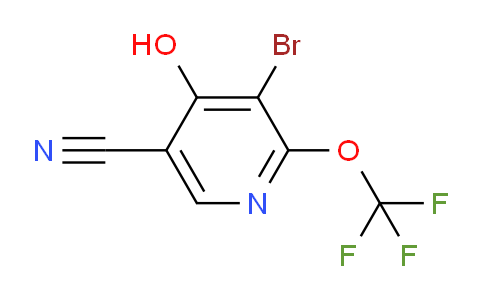 AM100341 | 1806012-22-5 | 3-Bromo-5-cyano-4-hydroxy-2-(trifluoromethoxy)pyridine