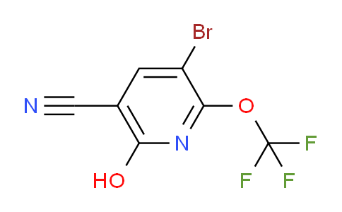 AM100342 | 1803431-75-5 | 3-Bromo-5-cyano-6-hydroxy-2-(trifluoromethoxy)pyridine