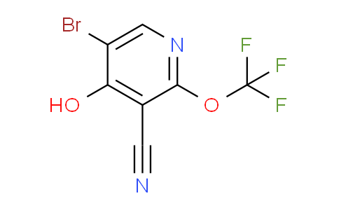 5-Bromo-3-cyano-4-hydroxy-2-(trifluoromethoxy)pyridine