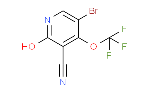 5-Bromo-3-cyano-2-hydroxy-4-(trifluoromethoxy)pyridine