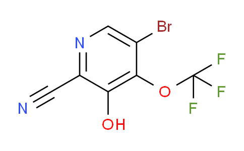 AM100353 | 1806227-82-6 | 5-Bromo-2-cyano-3-hydroxy-4-(trifluoromethoxy)pyridine