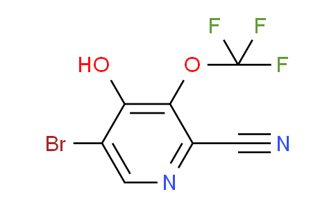 AM100354 | 1804583-93-4 | 5-Bromo-2-cyano-4-hydroxy-3-(trifluoromethoxy)pyridine