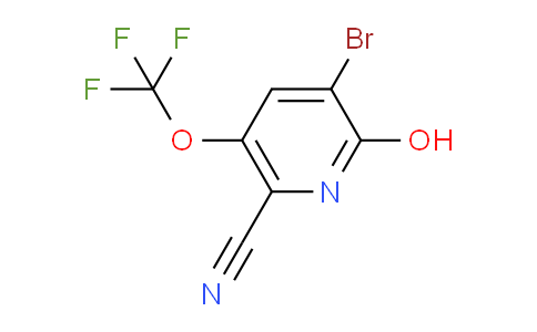 AM100355 | 1806012-13-4 | 3-Bromo-6-cyano-2-hydroxy-5-(trifluoromethoxy)pyridine