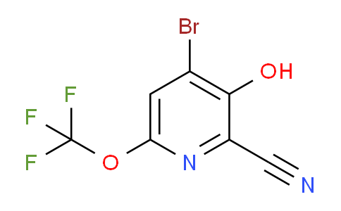 AM100359 | 1806107-57-2 | 4-Bromo-2-cyano-3-hydroxy-6-(trifluoromethoxy)pyridine