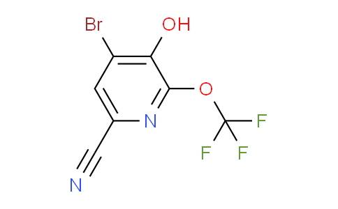 AM100360 | 1803664-43-8 | 4-Bromo-6-cyano-3-hydroxy-2-(trifluoromethoxy)pyridine