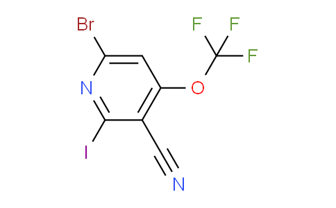 AM100375 | 1803664-55-2 | 6-Bromo-3-cyano-2-iodo-4-(trifluoromethoxy)pyridine