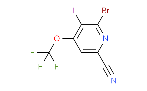 AM100376 | 1806108-00-8 | 2-Bromo-6-cyano-3-iodo-4-(trifluoromethoxy)pyridine