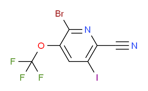 AM100378 | 1804387-66-3 | 2-Bromo-6-cyano-5-iodo-3-(trifluoromethoxy)pyridine