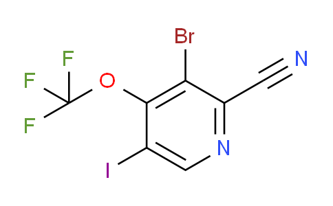 AM100380 | 1806080-25-0 | 3-Bromo-2-cyano-5-iodo-4-(trifluoromethoxy)pyridine