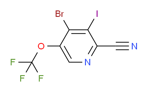 AM100387 | 1804672-60-3 | 4-Bromo-2-cyano-3-iodo-5-(trifluoromethoxy)pyridine