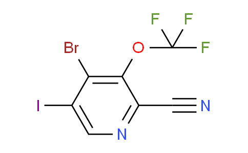 AM100388 | 1804540-78-0 | 4-Bromo-2-cyano-5-iodo-3-(trifluoromethoxy)pyridine