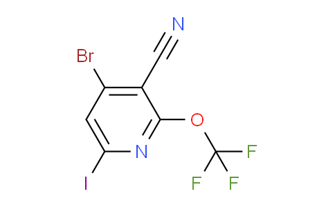 AM100392 | 1803483-04-6 | 4-Bromo-3-cyano-6-iodo-2-(trifluoromethoxy)pyridine