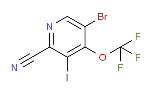 AM100394 | 1806171-61-8 | 5-Bromo-2-cyano-3-iodo-4-(trifluoromethoxy)pyridine