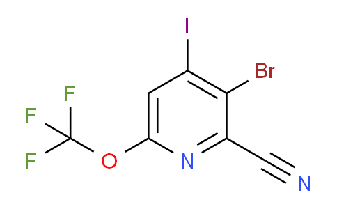 AM100401 | 1804593-14-3 | 3-Bromo-2-cyano-4-iodo-6-(trifluoromethoxy)pyridine