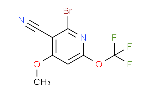 2-Bromo-3-cyano-4-methoxy-6-(trifluoromethoxy)pyridine