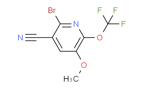 AM100407 | 1806171-64-1 | 2-Bromo-3-cyano-5-methoxy-6-(trifluoromethoxy)pyridine