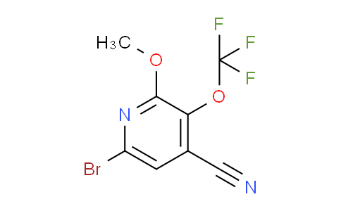 6-Bromo-4-cyano-2-methoxy-3-(trifluoromethoxy)pyridine
