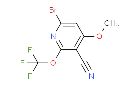AM100412 | 1804647-50-4 | 6-Bromo-3-cyano-4-methoxy-2-(trifluoromethoxy)pyridine