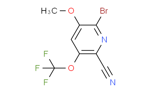 AM100414 | 1803664-98-3 | 2-Bromo-6-cyano-3-methoxy-5-(trifluoromethoxy)pyridine