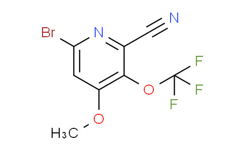 AM100415 | 1803620-47-4 | 6-Bromo-2-cyano-4-methoxy-3-(trifluoromethoxy)pyridine