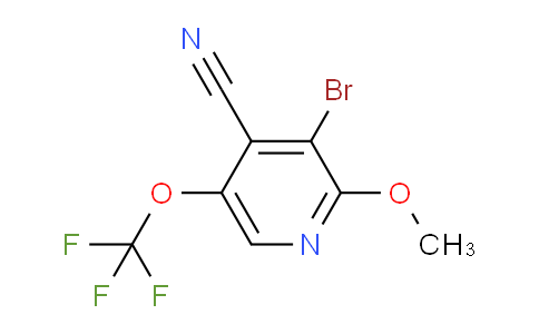 AM100425 | 1804647-66-2 | 3-Bromo-4-cyano-2-methoxy-5-(trifluoromethoxy)pyridine