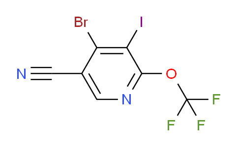 AM100426 | 1803664-83-6 | 4-Bromo-5-cyano-3-iodo-2-(trifluoromethoxy)pyridine