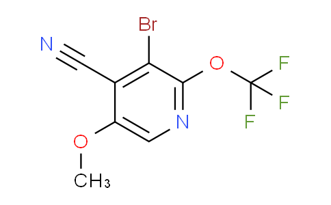 AM100427 | 1806012-43-0 | 3-Bromo-4-cyano-5-methoxy-2-(trifluoromethoxy)pyridine