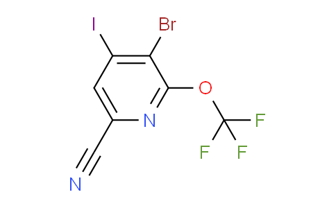 AM100431 | 1806228-16-9 | 3-Bromo-6-cyano-4-iodo-2-(trifluoromethoxy)pyridine