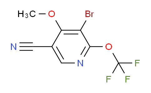 3-Bromo-5-cyano-4-methoxy-2-(trifluoromethoxy)pyridine