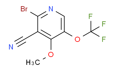 2-Bromo-3-cyano-4-methoxy-5-(trifluoromethoxy)pyridine